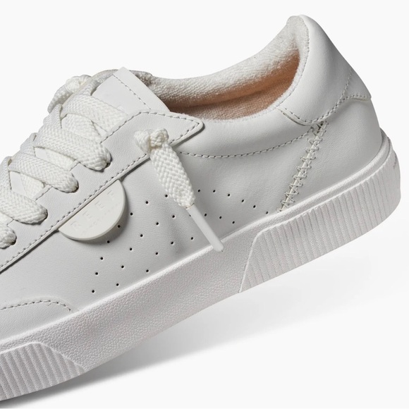 Reef Women's Lay Day Seas White Leather Low-Top Sneakers, NWT, Size 9 (EUR 40) - Picture 5 of 16